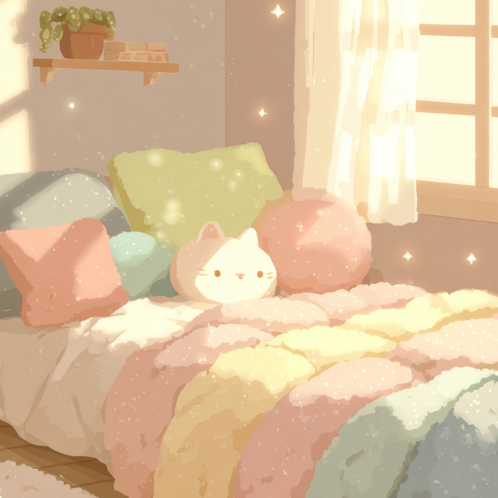 blooming in the morning sunlight